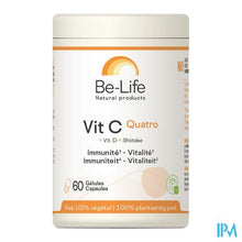 Afbeelding in Gallery-weergave laden, Vit C Quatro Be Life V-caps 60
