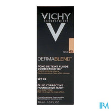 Afbeelding in Gallery-weergave laden, Vichy Fdt Dermablend Fluide 45 Gold 30ml
