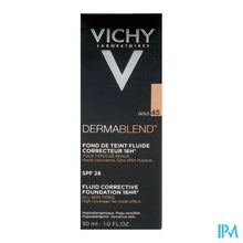 Load image into Gallery viewer, Vichy Fdt Dermablend Fluide 45 Gold 30ml
