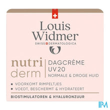 Afbeelding in Gallery-weergave laden, Widmer Nutriderm Dagcreme Uv 20 50ml
