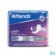 Afbeelding in Gallery-weergave laden, Attends Lady Night Pad 1x30
