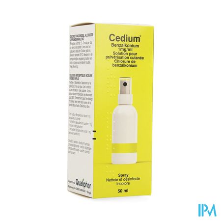 Cedium Benzalkonium Spray 50ml