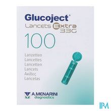 Afbeelding in Gallery-weergave laden, Glucoject l.extra 33g Lancetten 100
