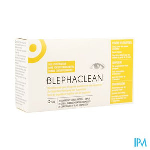 Blephaclean Reinigingsdoekjes Geimpreg.oogleden 20