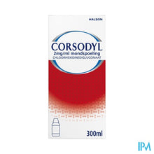 Afbeelding in Gallery-weergave laden, Corsodyl 2mg/ml Mondspoeling Oplossing 300ml
