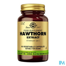Afbeelding in Gallery-weergave laden, Solgar Hawthorn Extract Meidoorn V-caps 60
