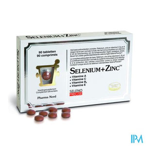 Selenium+zinc Tabl 90