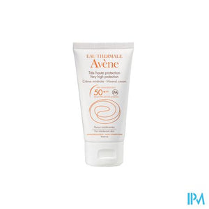 Avene Zonnecreme Minerale Z.hoge Besch.spf50+ 50ml