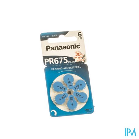 Panasonic Batterie Appareil Oreille Pr 675h 6