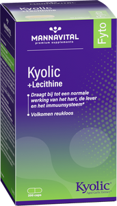 Mannavital Kyolic + Lecithin Kapseln 200