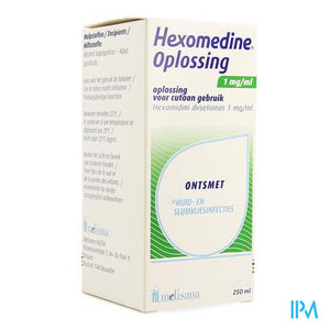 Hexomedine Sol 250ml 0,1%