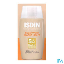 Afbeelding in Gallery-weergave laden, Isdin Fotoprotector Fusion Water Light Ip50+ 50ml
