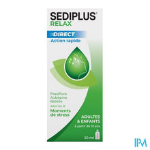 Load image into Gallery viewer, Sediplus Relax Direct 30ml
