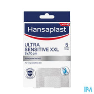 Hansaplast Pleisters Ultra Sensitive Xxl 8x10cm 5