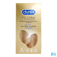 Afbeelding in Gallery-weergave laden, Durex Nude Xl Condoms 10
