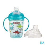 Nuby Antilekbeker Uit Tritan Met Print 240ml 6m+