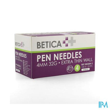 Betica Pen Needles 4mm 32g 100