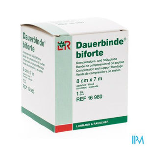 Dauerbinde Bi-forte Windel Elast 8cmx7m 16980