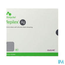 Afbeelding in Gallery-weergave laden, Mepilex Ag Verband Steriel 12,5x12,5cm 5 287121
