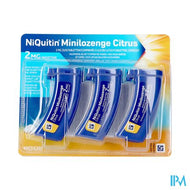 Niquitin Minilozenge Citrus 2mg Zuigtabl 60