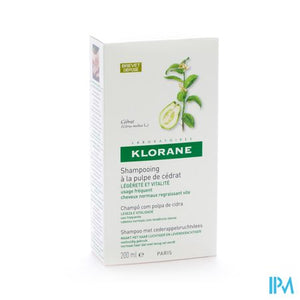 Klorane Sh Cederappel Glans 200ml