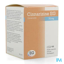 Load image into Gallery viewer, Cinnarizine EG Caps  100 X 75 Mg
