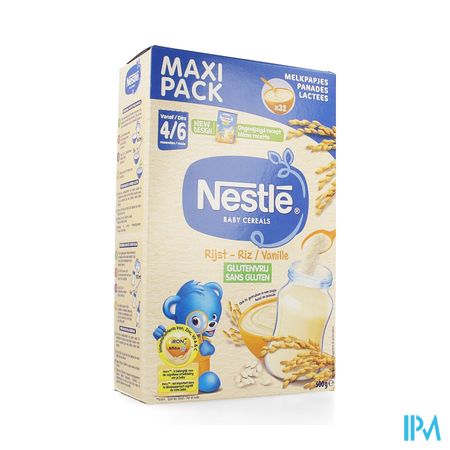Nestle Baby Cereals Rijst-vanille 500g