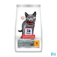 Load image into Gallery viewer, Science Plan Kitten Sterilised Cat Chicken 10kg
