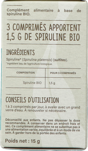 Vitavea Spiruline Bio Comp 30