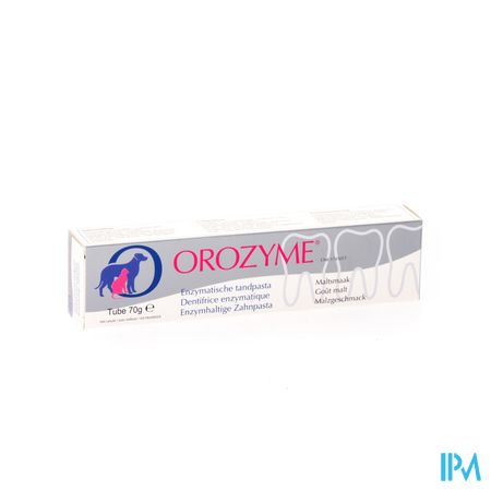 Orozyme Canine Tandp Enzymatisch Hond Tube 70g