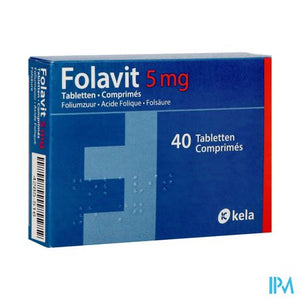 Folavit 5mg Comp 40 X 5mg