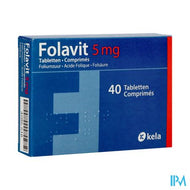 Folavit 5mg Comp 40 X 5mg