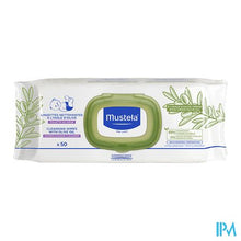 Charger l'image dans la galerie, Mustela Bb Reinigingsdoekjes Luierwis.olijfolie 50
