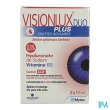 Charger l'image dans la galerie, Visionlux Plus Oogdruppels Duo Fl 2 X 10ml
