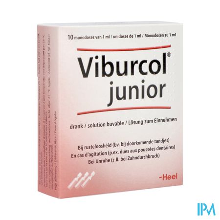 Viburcol Junior Drinkamp 10x1ml Heel