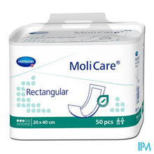 Load image into Gallery viewer, Molicare Rectangular 3d 20x40 50 P/s
