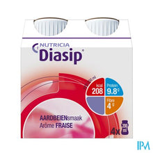 Afbeelding in Gallery-weergave laden, Diasip Aardbei Fles 4x200ml
