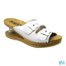 Afbeelding in Gallery-weergave laden, Brigitte Ravel Spring Muiltje Hout Snake White 39
