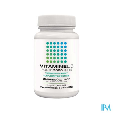 Vit D3 Forte 3000iu Kapseln 120 Pharmanutrics