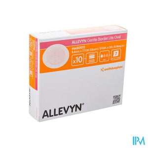 Allevyn Gentle Border Lite Ovaal Small 10 66801013