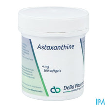 Load image into Gallery viewer, Astaxanthine 4mg Softcaps 100 Deba Nf

