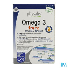 Afbeelding in Gallery-weergave laden, Physalis Omega 3 Forte Softcaps 60
