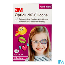Afbeelding in Gallery-weergave laden, Opticlude 3m Silicone Eye Patch Girl Maxi 50
