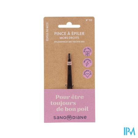 Sanodiane 90 Epileerpincet Rechte Bek Roze