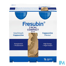 Charger l'image dans la galerie, Fresubin 2 Kcal Compact Drink Cappuccino Fl4x125ml
