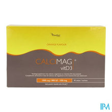 Afbeelding in Gallery-weergave laden, Calcimag Ca1000mg/d3 880ui/mg 450mg Orange Sach.90
