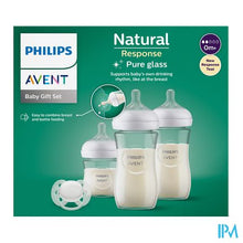 Afbeelding in Gallery-weergave laden, Philips Avent Natural 3.0 Start.set Zuigfles Glas3
