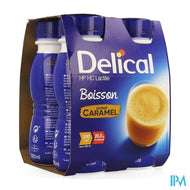 Delical Melkdrank Hp-hc Caramel 4x200ml Cfr4278677