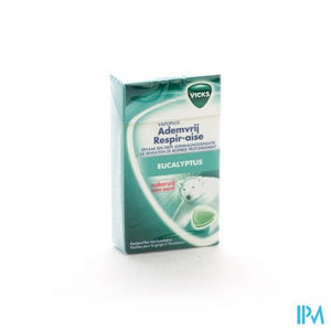 Vicks Ademvrij Z/suiker 40g Box