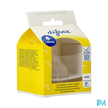 Afbeelding in Gallery-weergave laden, Difrax Flessenspeen Natural Wide Large 678
